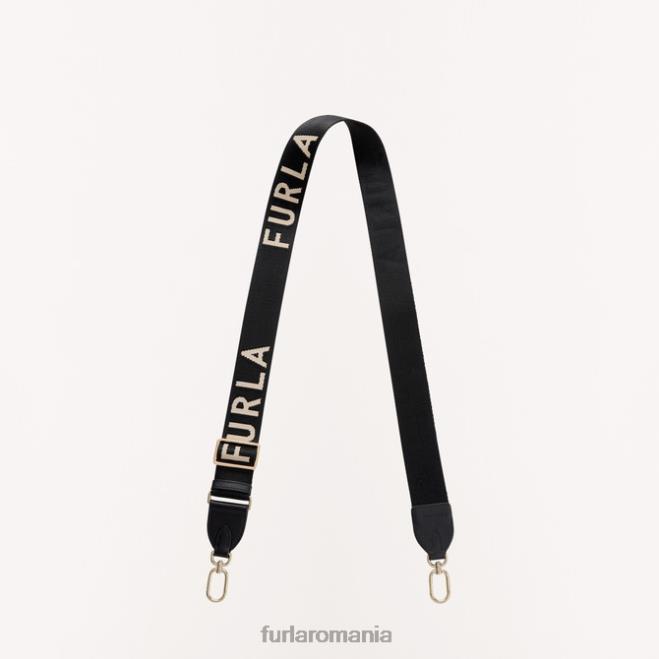 Furla femei curea de umăr fiona nero ecru accesorii ASD45233