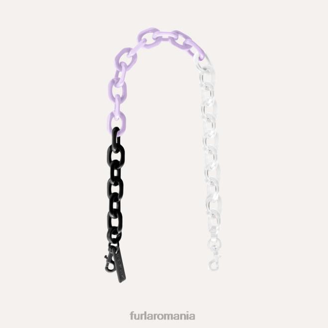 Furla femei curea de umar candy negru/iris/clar accesorii ASD45238
