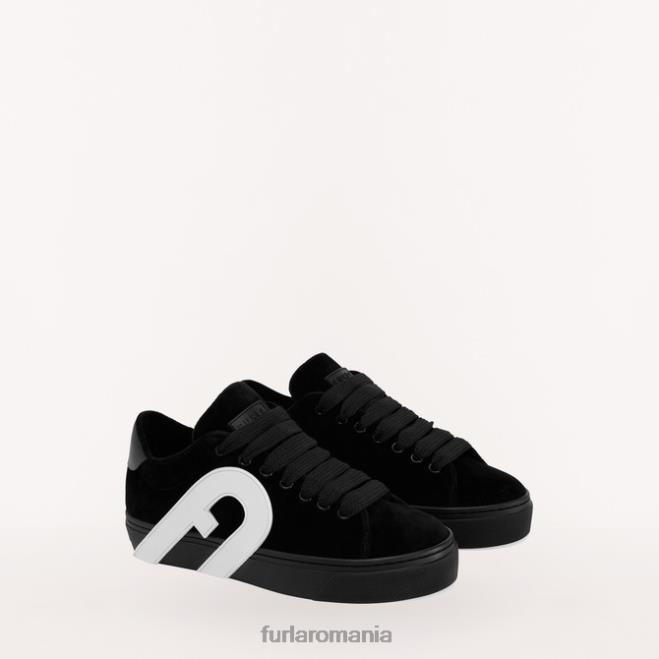 Furla femei pantofi sport joy nero/talco h încălţăminte ASD45266