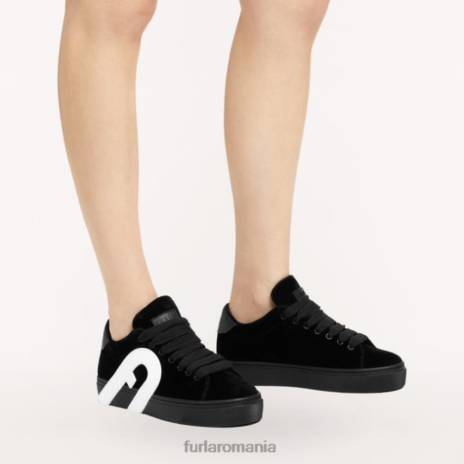 Furla femei pantofi sport joy nero/talco h încălţăminte ASD45266