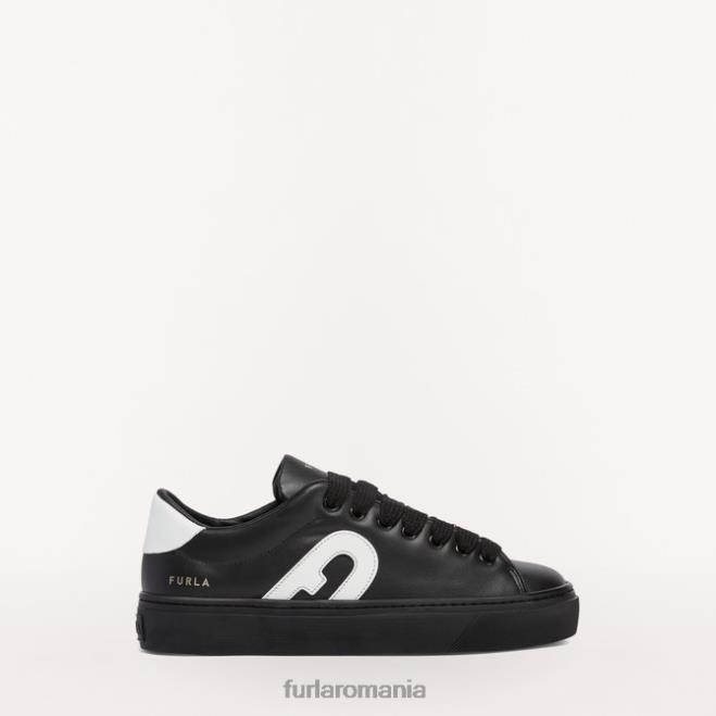 Furla femei pantofi sport joy nero/talco h încălţăminte ASD45267