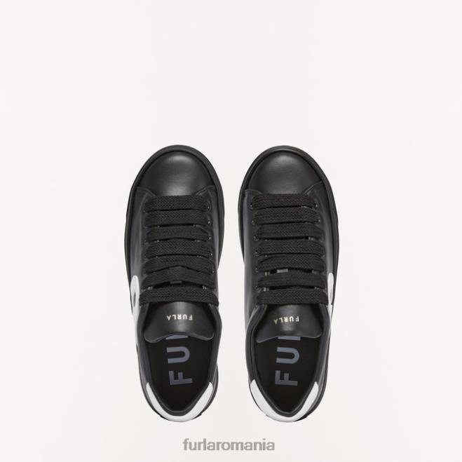 Furla femei pantofi sport joy nero/talco h încălţăminte ASD45267
