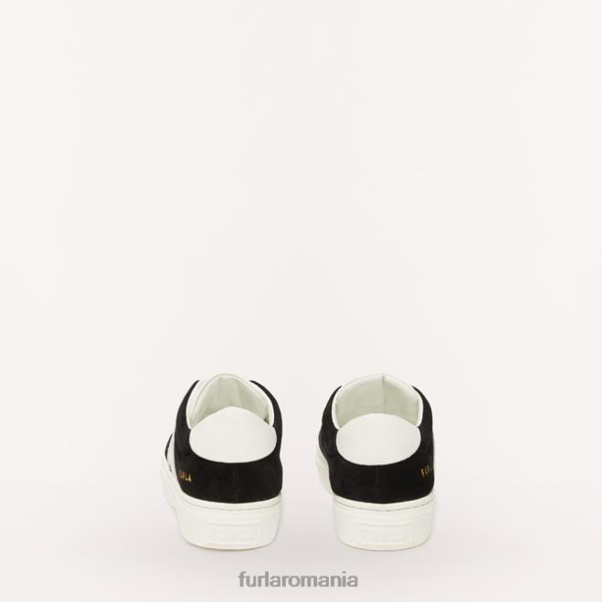 Furla femei pantofi sport joy nero/talco h încălţăminte ASD45271