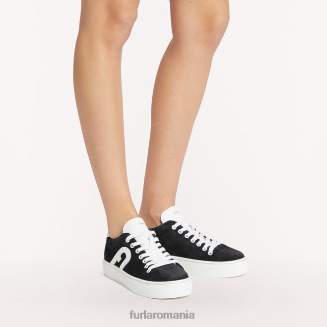 Furla femei pantofi sport joy nero/talco h încălţăminte ASD45271