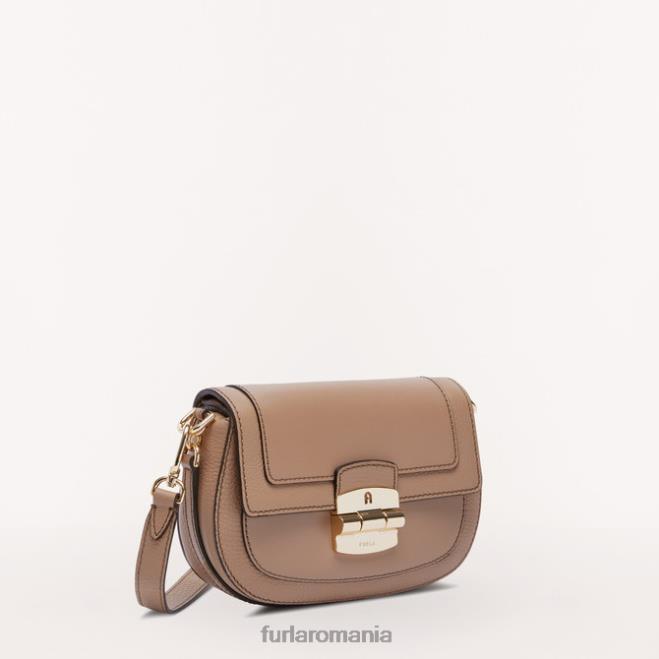 Furla femei club 2 crossbody s greige accesorii ASD4592