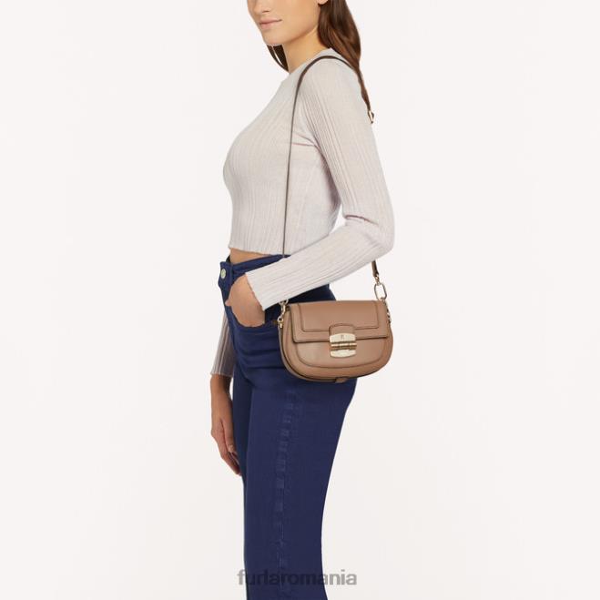 Furla femei club 2 crossbody s greige accesorii ASD4592