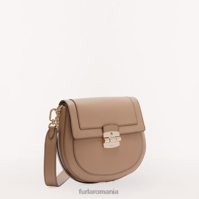 Furla femei club 2 crossbody s greige accesorii ASD4595