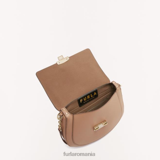 Furla femei club 2 crossbody s greige accesorii ASD4595