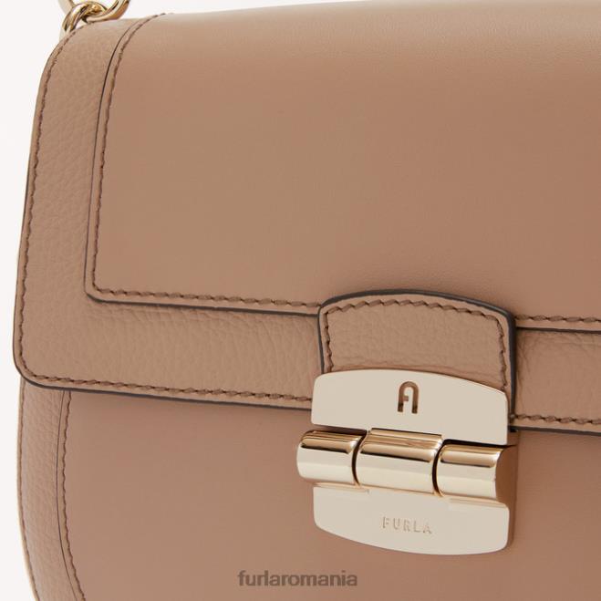 Furla femei club 2 crossbody s greige accesorii ASD4595