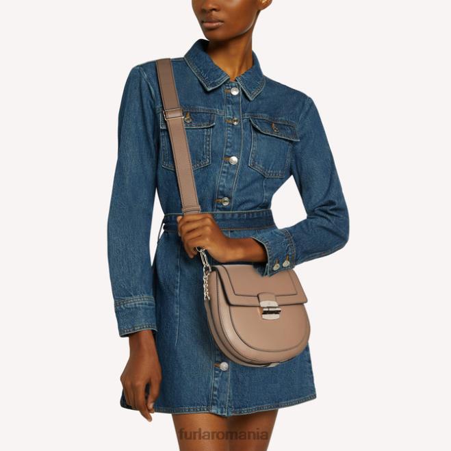Furla femei club 2 crossbody s greige accesorii ASD4595
