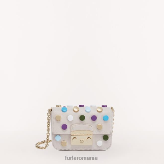 Furla femei metropolis crossbody mini toni perla accesorii ASD4571