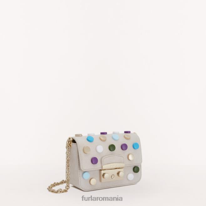 Furla femei metropolis crossbody mini toni perla accesorii ASD4571