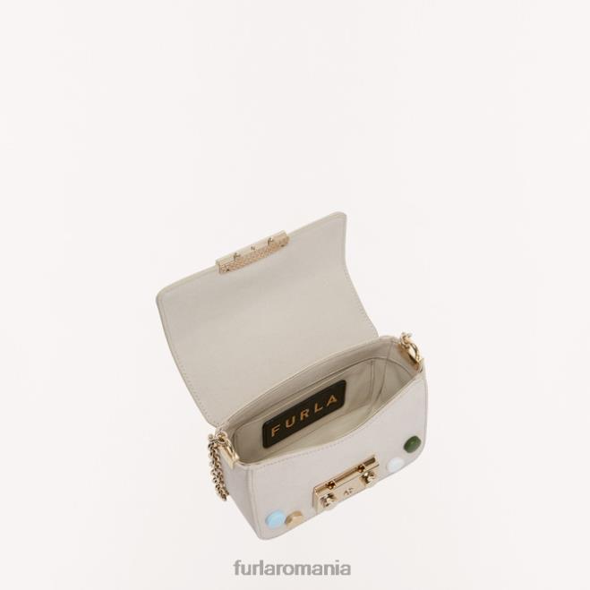 Furla femei metropolis crossbody mini toni perla accesorii ASD4571