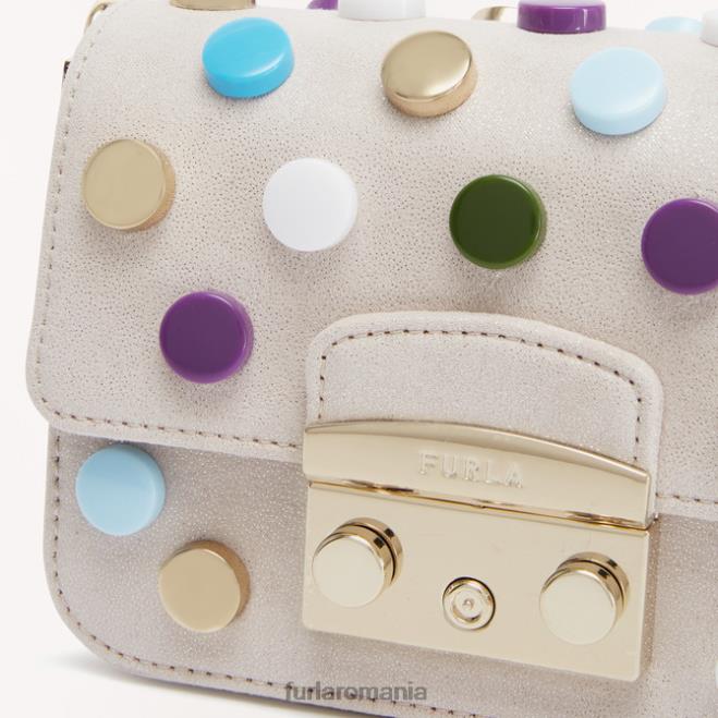 Furla femei metropolis crossbody mini toni perla accesorii ASD4571