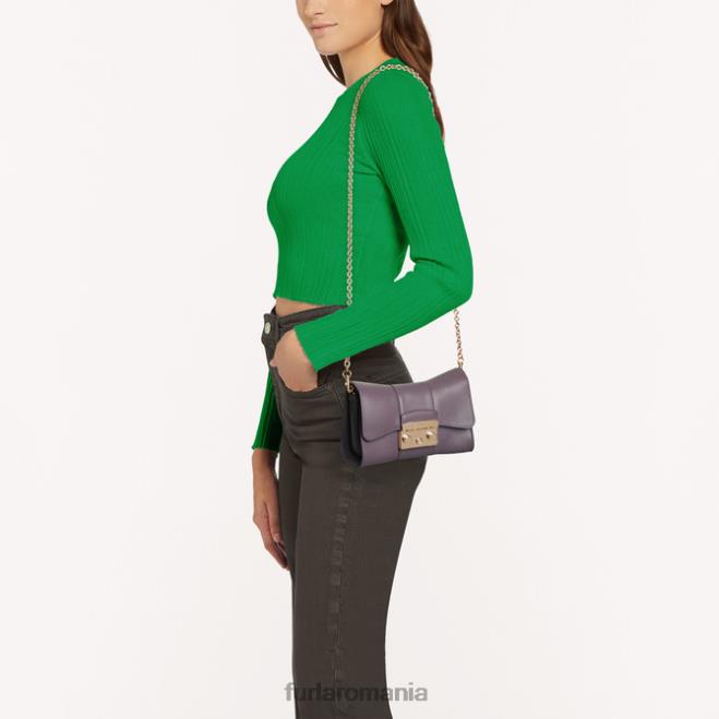 Furla femei metropolis remix crossbody mini aură accesorii ASD4567