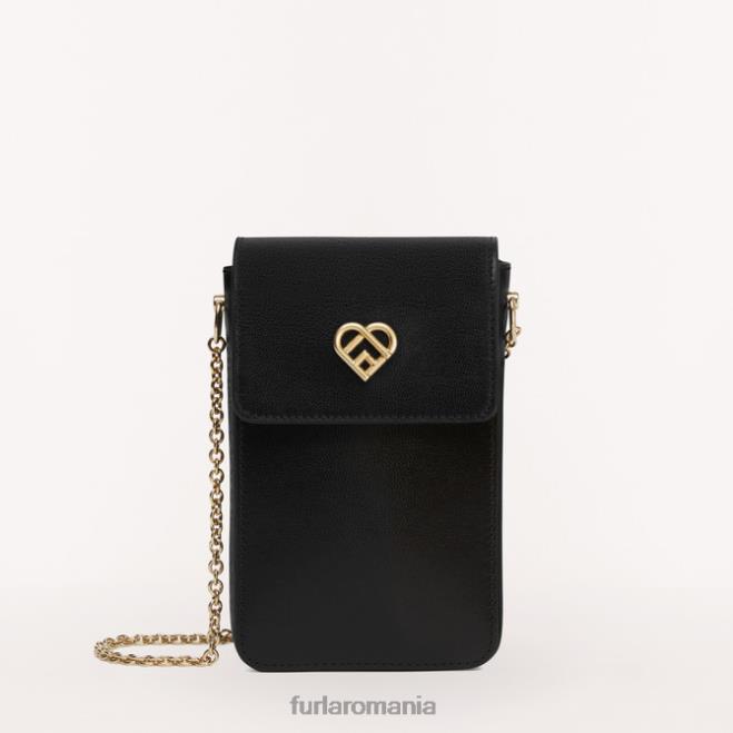 Furla femei my joy vertical crossbody l nero accesorii ASD45151