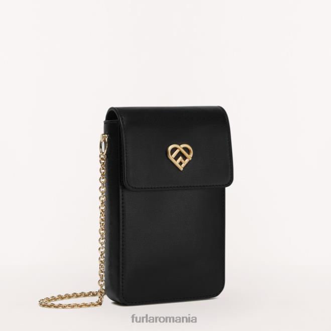 Furla femei my joy vertical crossbody l nero accesorii ASD45151