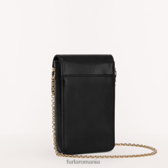 Furla femei my joy vertical crossbody l nero accesorii ASD45151