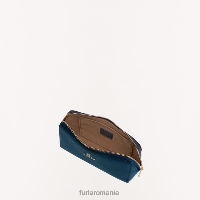 Furla femei cutie cosmetică camelia m Blue Jay accesorii ASD45225