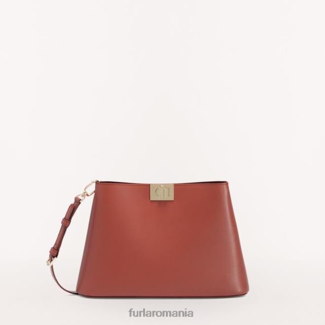 Furla femei geantă de umăr fleur m cannella accesorii ASD4589