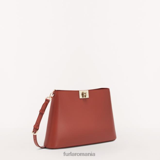 Furla femei geantă de umăr fleur m cannella accesorii ASD4589