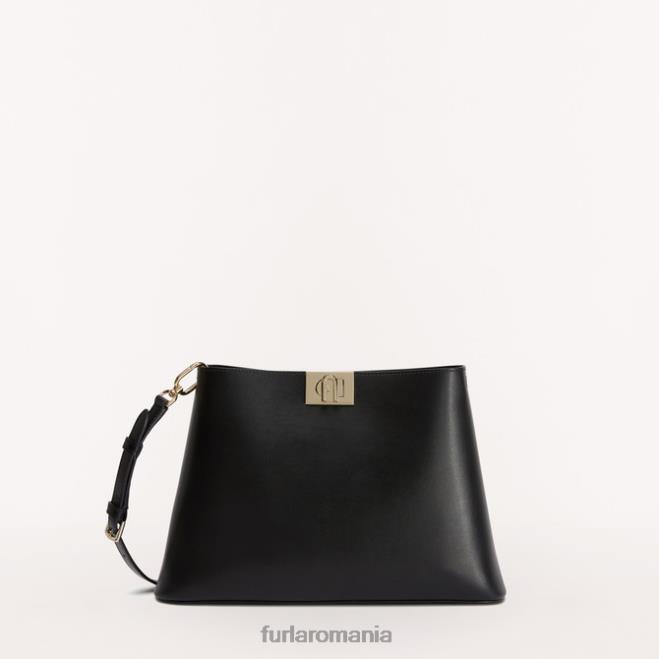 Furla femei geantă de umăr fleur m nero accesorii ASD4588
