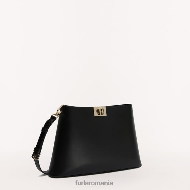 Furla femei geantă de umăr fleur m nero accesorii ASD4588