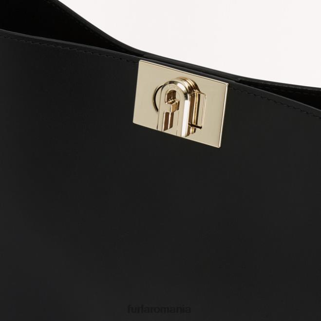 Furla femei geantă de umăr fleur m nero accesorii ASD4588