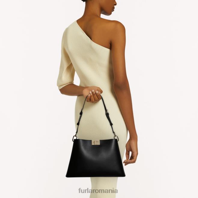 Furla femei geantă de umăr fleur m nero accesorii ASD4588