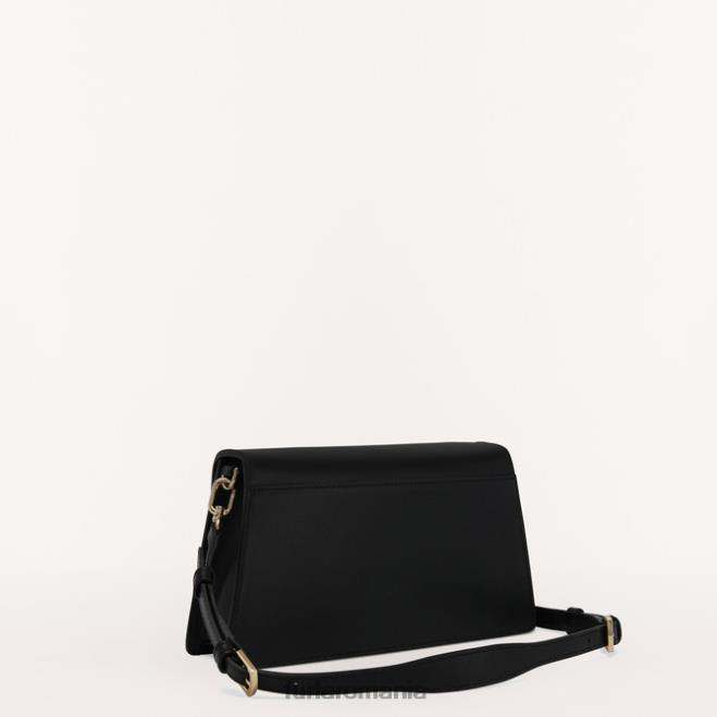 Furla femei geanta de umar zoe s nero accesorii ASD4579