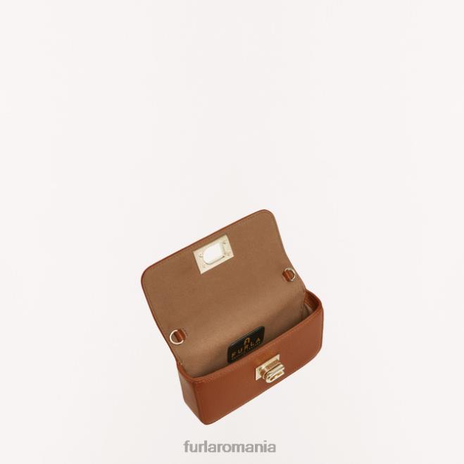 Furla femei 1927 mini geanta m coniac h accesorii ASD4563