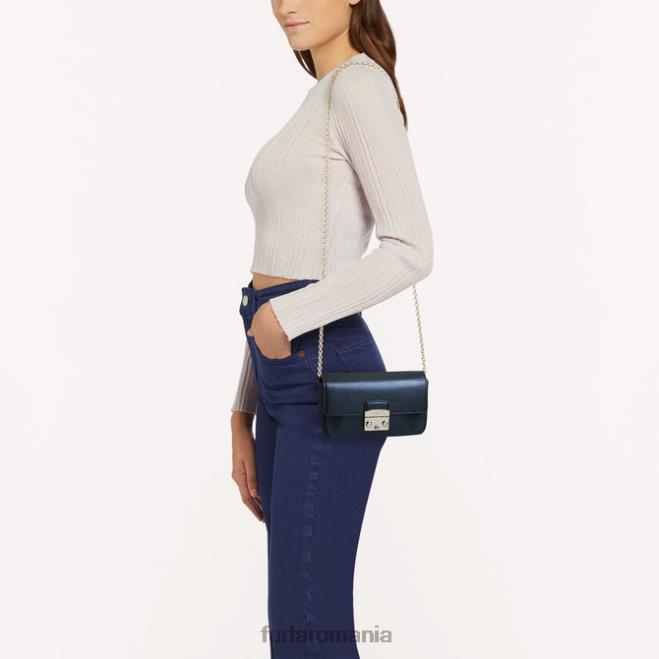 Furla femei geanta metropolis mini m miezul nopţii accesorii ASD4570