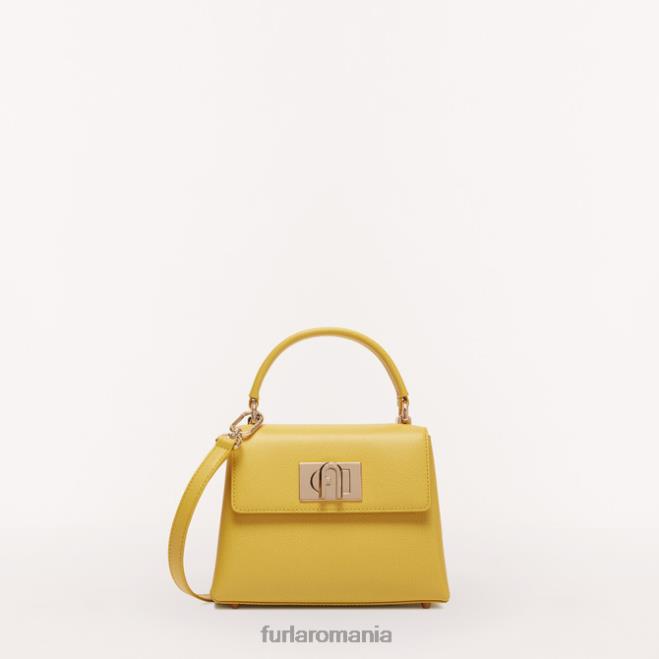 Furla femei 1927 mâner superior mini Miere accesorii ASD45115