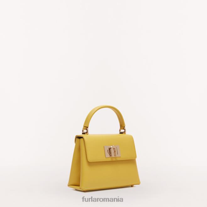 Furla femei 1927 mâner superior mini Miere accesorii ASD45115