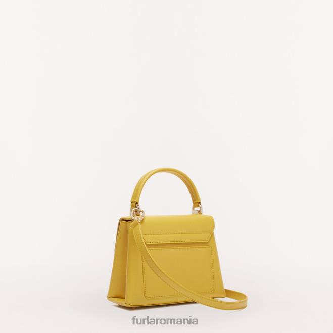 Furla femei 1927 mâner superior mini Miere accesorii ASD45115