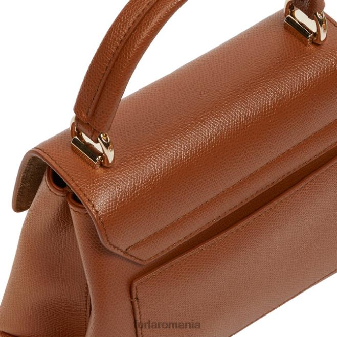 Furla femei 1927 mâner superior mini coniac h accesorii ASD45113