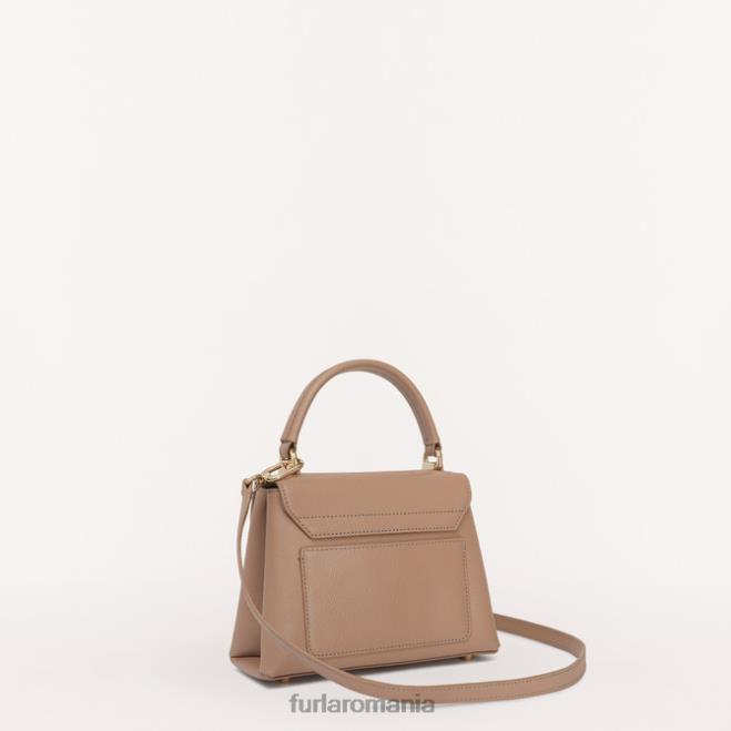 Furla femei 1927 mâner superior mini greige accesorii ASD45103