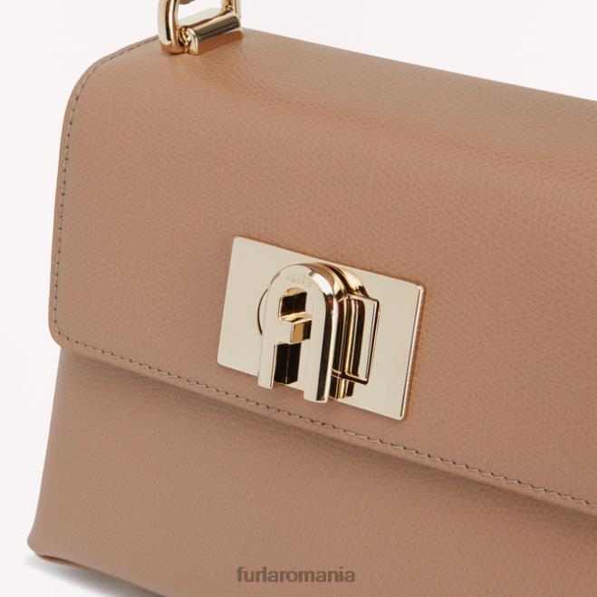 Furla femei 1927 mâner superior mini greige accesorii ASD45103