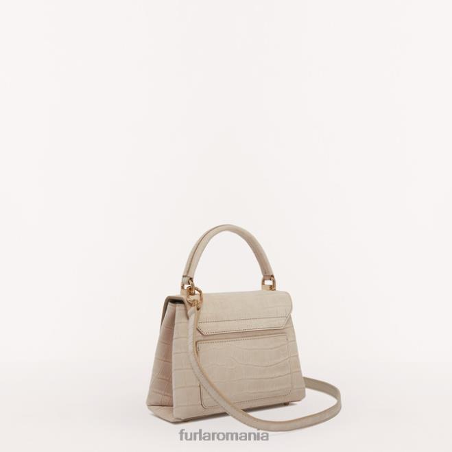 Furla femei 1927 mâner superior mini lună plină accesorii ASD45104
