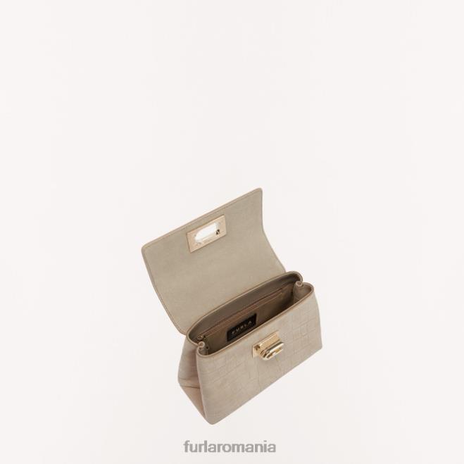 Furla femei 1927 mâner superior mini lună plină accesorii ASD45104