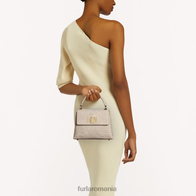 Furla femei 1927 mâner superior mini lună plină accesorii ASD45104