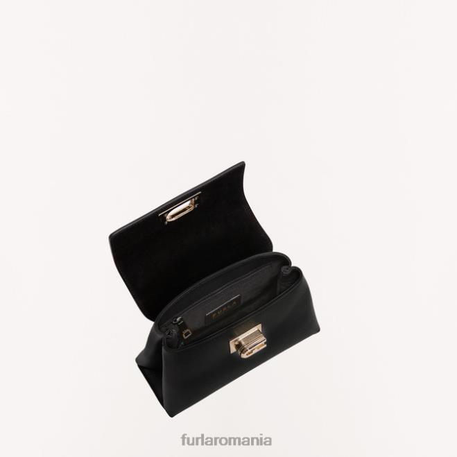 Furla femei 1927 mâner superior mini nero accesorii ASD45112
