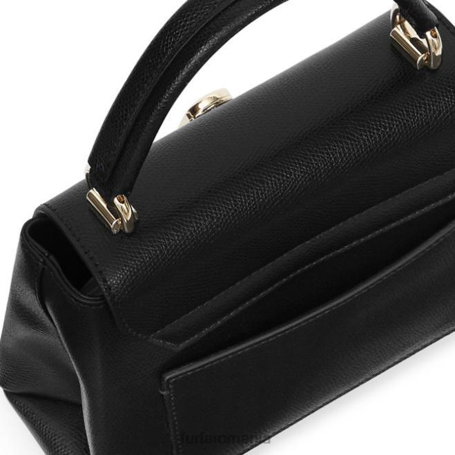 Furla femei 1927 mâner superior mini nero accesorii ASD45112
