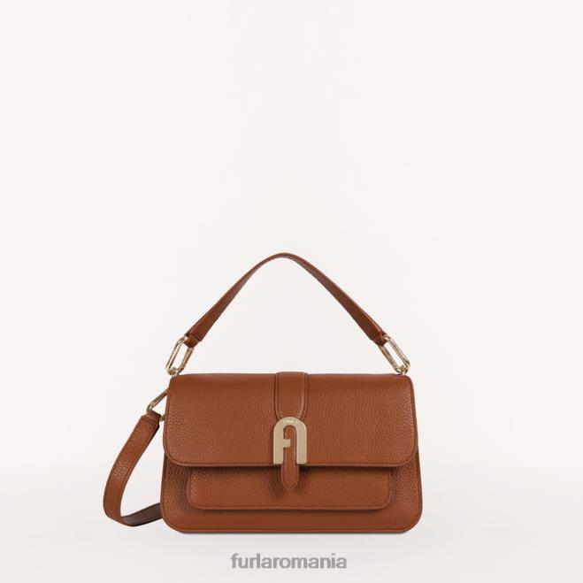Furla femei mâner superior granulat sofia s coniac h accesorii ASD45118