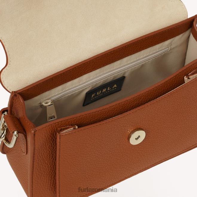 Furla femei mâner superior granulat sofia s coniac h accesorii ASD45118