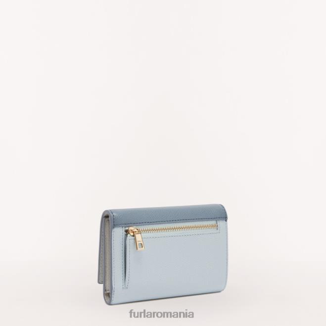 Furla femei 1927 portofel compact m celeste/artemisia/perla e int. accesorii ASD45194