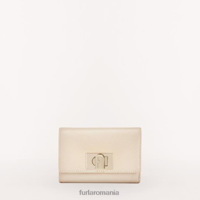 Furla femei 1927 portofel compact m perla e accesorii ASD45193