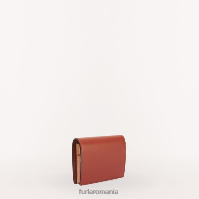 Furla femei luna compact wallet s cannella/cameo int. accesorii ASD45173