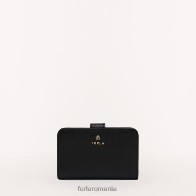 Furla femei portofel compact camelia m nero accesorii ASD45185