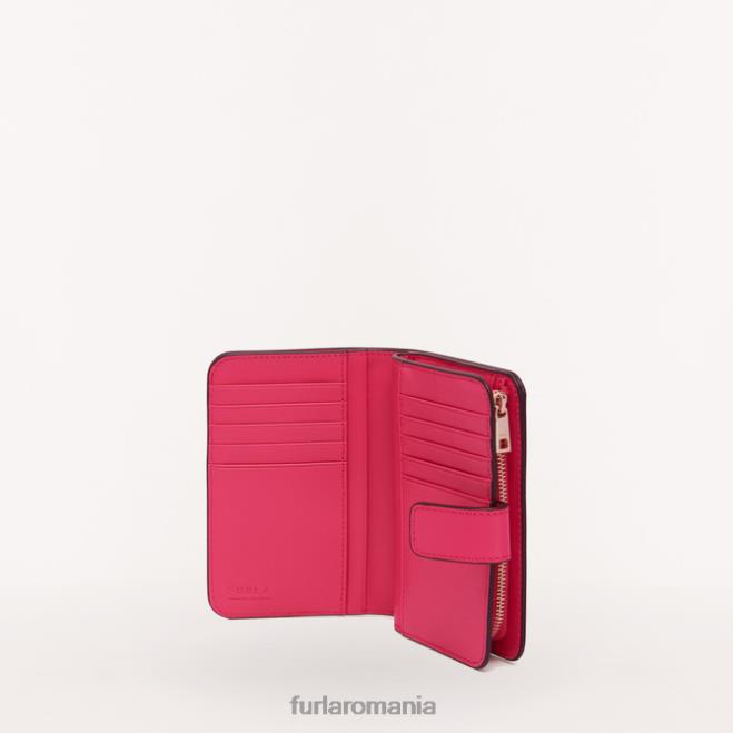 Furla femei portofel compact camelia m roz pop accesorii ASD45188